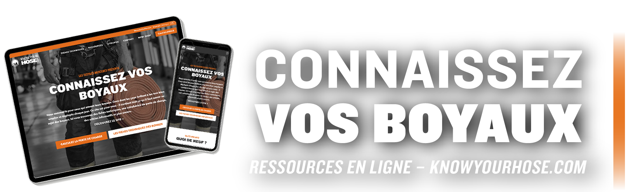 Apprenez à connaître vos boyaux – visitez notre centre de ressources en ligne pour les spécifications des tuyaux, le calculateur de perte de friction et les ressources